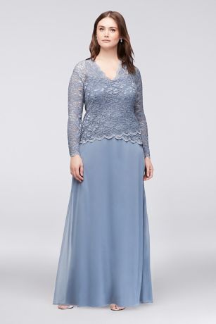 casual plus size long sleeve wedding dresses 2020